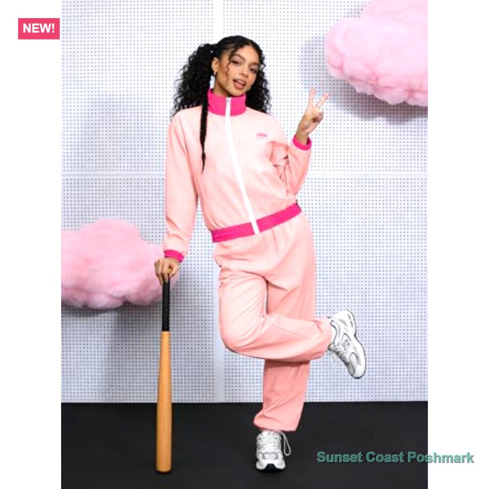 Reversible Windbreaker Jacket Polyester Elastane … - image 6